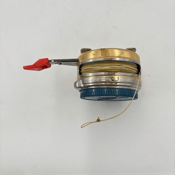 Vintage Aladdin PERRINE Model 51 Automatic Fly Fishing Reel USA Works Great - Picture 3 of 6